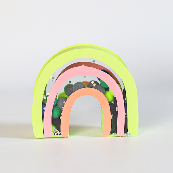 Mini Rainbow | Topo de Bolo Arco Íris
