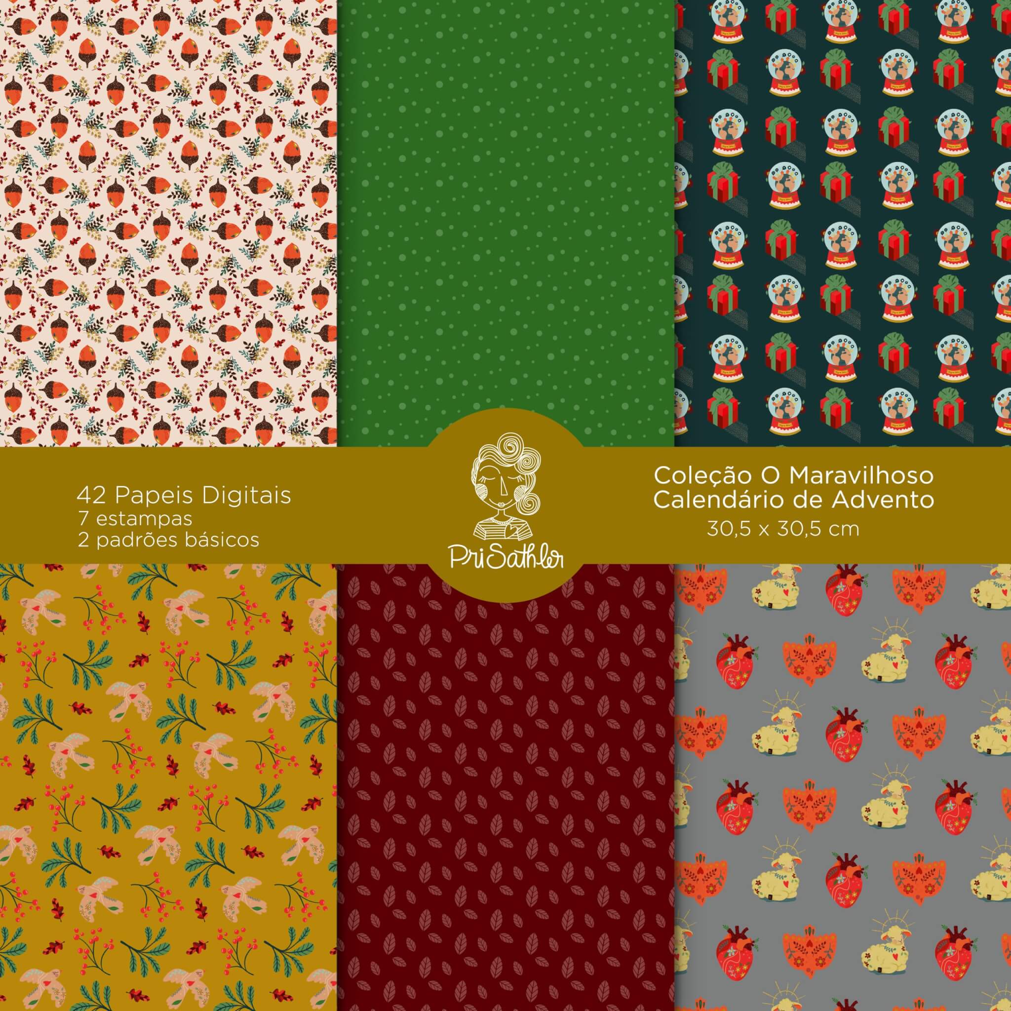 O Maravilhoso Calendário de Advento | Kit Digital | Natal