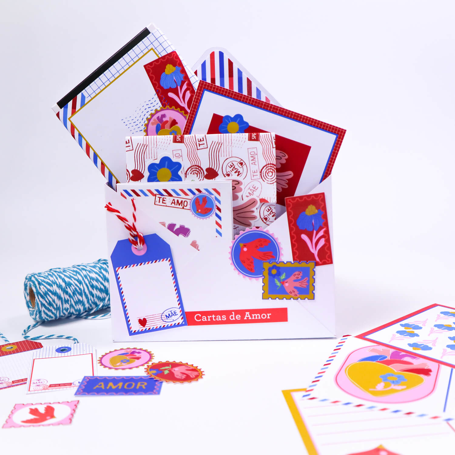 Cartas de Amor | Caixa Envelope